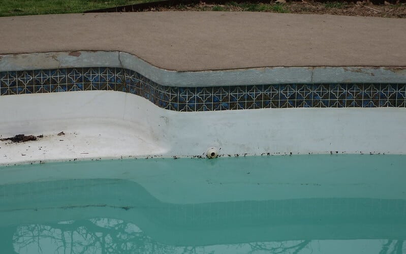 Unknown Loss of Pool Water