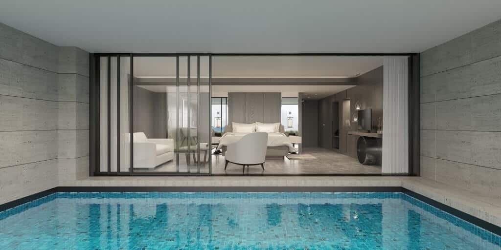 minimalist pool design