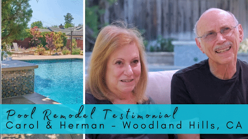 Carol and Herman: A Woodland Hills Structural Pool Repair and Complete Backyard Transformation